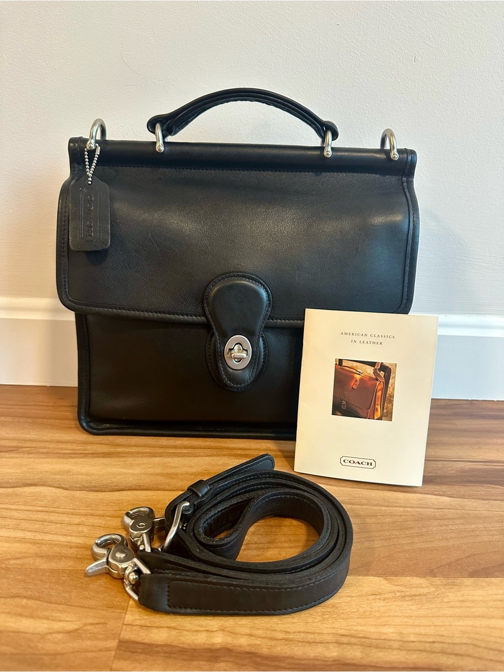 Vintage Coach Willis 9927 Leather Crossbody Bag Costa Rica Excellent Condition